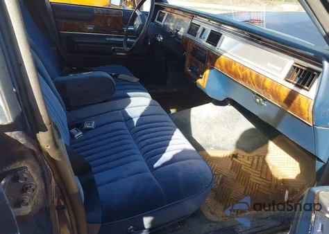 1985 Mercury Grand Marquis из США, поврежденный, VIN 2MEBP95F4FX705866